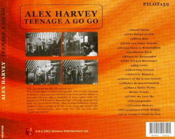 Alex Harvey - Teenage A Go Go (2003)