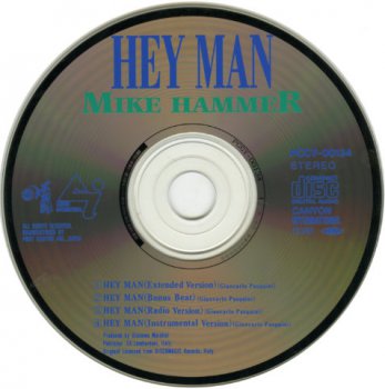 Mike Hammer - Hey Man (CD, Single) 1990