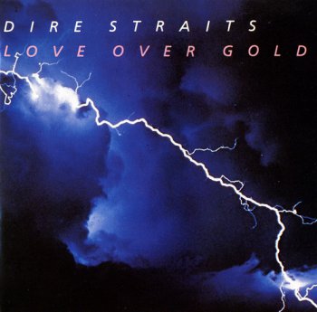 Dire Straits 1982 Love Over Gold (West Germany 800 088-2 Vertigo 1985 1-st rare press Red Swirl)