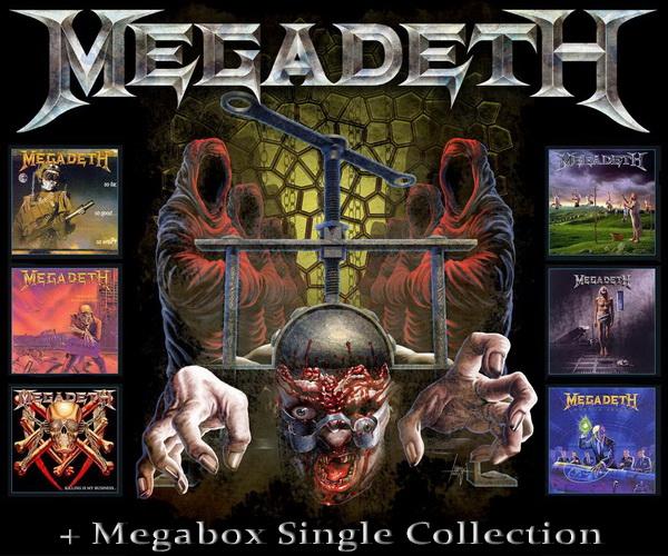 Megadeth: Megabox Single Collection - 5CD Box Set Toshiba EMI Japan + 6 Albums x 3 Versions