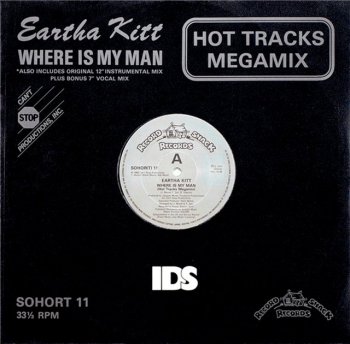 Eartha Kitt - Where Is My Man (Hot Tracks Megamix) (Vinyl,12'') 1983