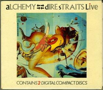 Dire Straits 1984 Alchemy - Dire Straits Live  (West Germany 818 243-2 Vertigo 1985 1-st rare press Red Swirl) [2 CD]