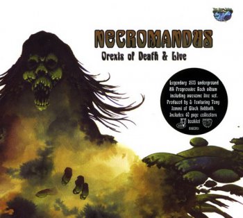 Necromandus 1973 Orexis Of Death & Live (UK RARCD05 Rise Above Relics 2010 Re-Release)