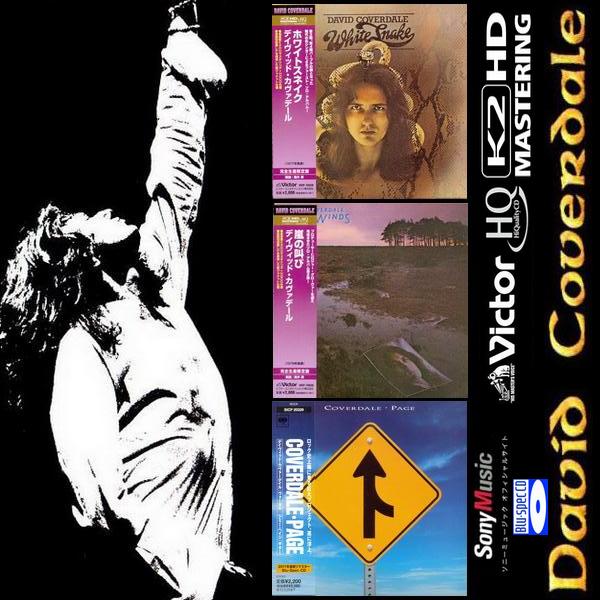 David Coverdale: 3 Albums • Japanese Reissue 2011