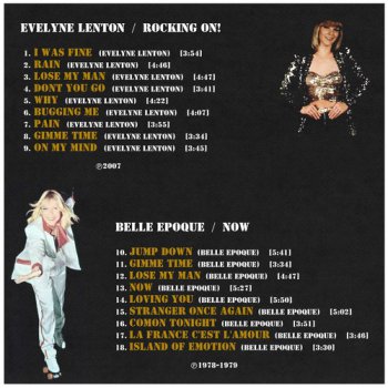 Evelyne Lenton & Belle Epoque - Rocking On! & Now (2012)