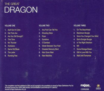 Dragon - The Great Dragon 3CD (2004)
