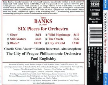 Tony Banks - SIX Pieces For Orchestra (2012)