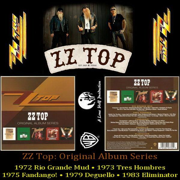 ZZ Top: Original Album Series - 5CD Box Set Warner Music 2012