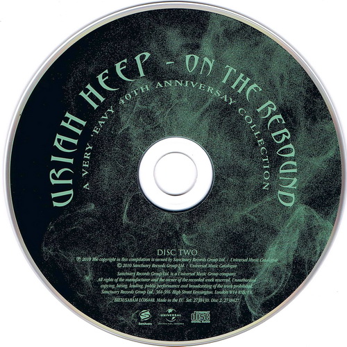Uriah Heep - On The Rebound: A Very 'Eavy 40th Anniversary Collection ...
