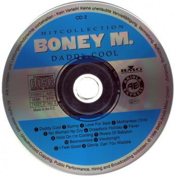 Boney M - Hit Collection [3CD BOX] (1996) (BMG Ariola)