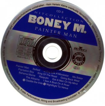 Boney M - Hit Collection [3CD BOX] (1996) (BMG Ariola)