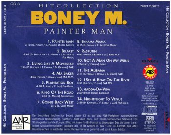 Boney M - Hit Collection [3CD BOX] (1996) (BMG Ariola)