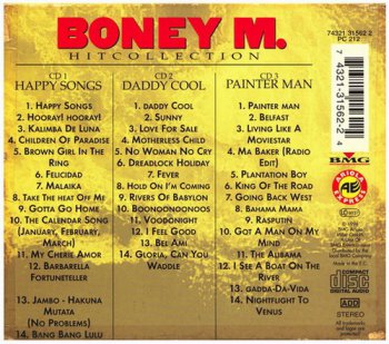 Boney M - Hit Collection [3CD BOX] (1996) (BMG Ariola)