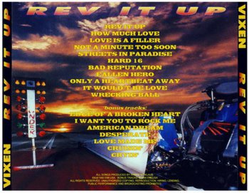 Vixen - Rev It Up (Bonus '88) (1990)