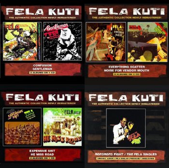 Fela Kuti -  Collection, 8 albums (Remastered)