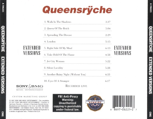 Queensryche - Extended Versions