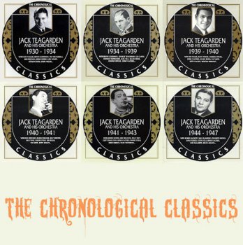 Jack Teagarden And His Orchestra - The Chronological Classics, 6 Albums