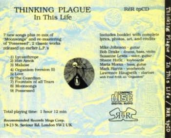 Thinking Plague - In this Life (1989)