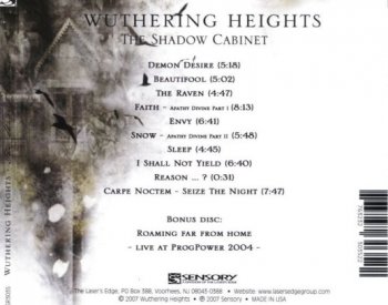 Wuthering Heights - The Shadow Cabinet 2CD (2006)