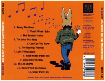Jive Bunny • The Mastermixers - The Best Of • The Ultimate Party Album! (1994)