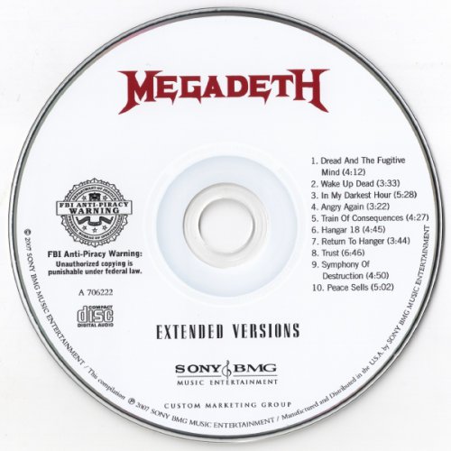 Megadeth - Extended Versions