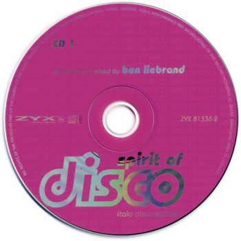 Various - Mixed by Ben Liebrand • Spirit Of Disco • Italo Disco Edition [2CD] (2001)