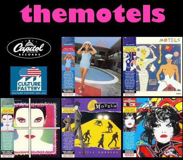 The Motels: 5 Albums - Strictly Limited Collector's Edition / Culture Factory USA 2012