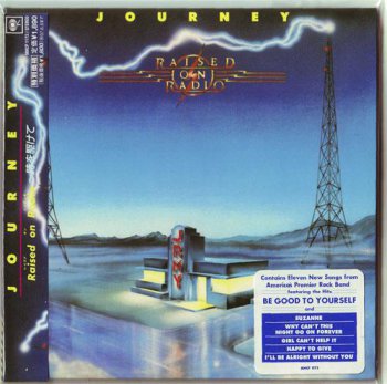 Journey - Raised On Radio 1986 (Mini LP Sony/Japan 2006)