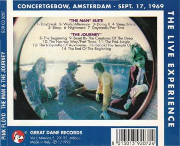 Pink Floyd - The Man & the Journey (1969) [Bootleg / Great Dane Rec. 1992]