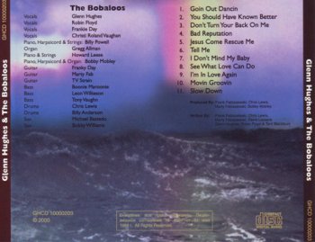 Glenn Hughes And The Bobaloos - The Bobaloos (2000)