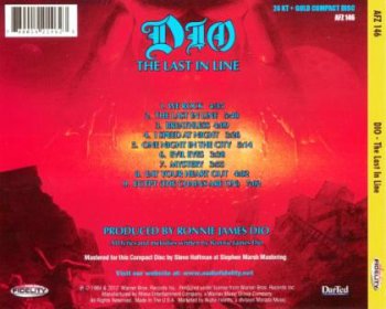 Dio - The Last In Line 1984 (Audio Fidelity 2012/24 KT+Gold Lim. Num. Edt. CD)
