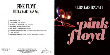Pink Floyd - Ultra Rare Trax Vol.1-3 (1990) [3CD Bootleg] Lossless
