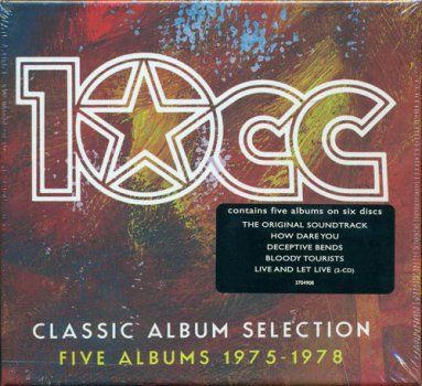 10cc - Classic Album Selection: Five Albums 1975-1978 [6CD Box Set] (2012)