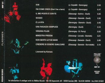 Flashmen - Flashmen 1973 (Mellow Rec. 2007)