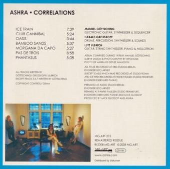 Ashra - Correlations 1978 (Mg. Art/Japan 2008) 