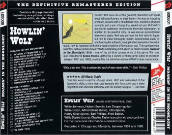 Howlin' Wolf - Moanin' In The Moonlighr [The Definitive Remastered Edition] (2012)