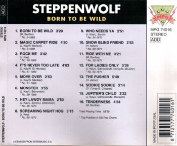Steppenwolf - Born To Be Wild: The Hits And More (1999)