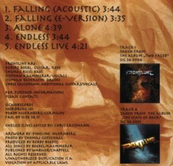 Frontline - Falling / Man In Motion 1995/1996 (Singles)