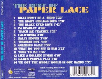 Paper Lace - The Best of Paper Lace (2000) 