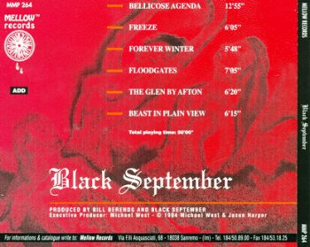 Black September - Black September (1994)