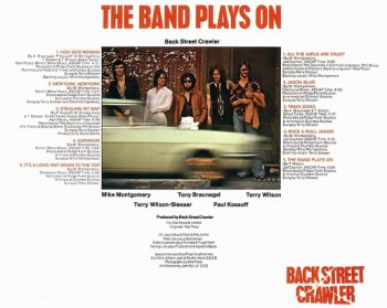 Back Street Crawler - The Band Plays On 1975 (Wounded Bird Rec. 2004)