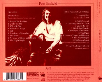 Pete Sinfield - Still 1973 (2CD Expanded Edit. 2009) 