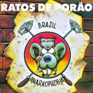 Ratos de Porao  Brasil e Anarckofobia  Compilation 1994   Gravadora Eldorado