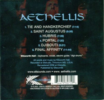 Aethellis - Aethellis 2003 (Ellsound 2008)