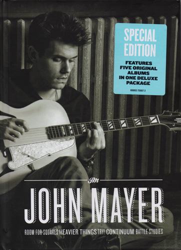John Mayer - Room For Squares, Heavier Things, Try!, Continuum, Battle Studies [Special Edition, BoxSet, 5CD] (2013)