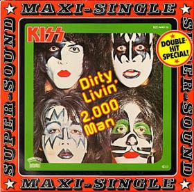 KISS - Dirty Livin' 12''  (1979)  Vinyl (German)