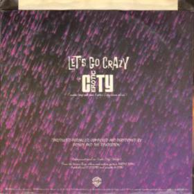Prince - Let's Go Crazy 7'' +  Purple Rain 7'' (1984) Vinyl 45RPM.