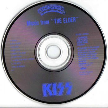 KISS - Music From The Elder  1st Japan Press (1981-1986)
