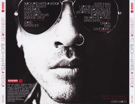 Lenny Kravitz - Black and White America [Japanese Edition] (2011)