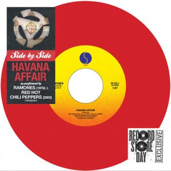 Red Hot Chili Peppers & Ramones - Havana Affair  7' Single (2011) Vinyl